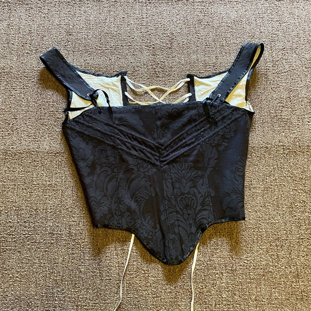 Vintage Black corset